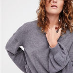 Free People  Beach‎ TGIF Pullover M Grey Photo 0
