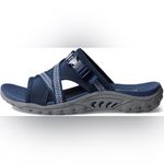 Skechers  Reggae Slide Thru NWT Sandals Size 9 Machine Washable Adjustable Straps Photo 5