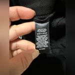 EXPRESS Black Corset Denim Skirt Size 8 Photo 3