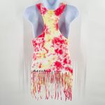 Urban Outfitters Southern Spirit Tie Dye Fringe Racerback Tank Top Shirt Photo 1