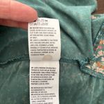 American Eagle Soft & Sexy Tank Top Womens XL Green Floral Stretch Knit Summer Photo 10