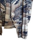 Lucky Brand  Cardigan Womens Large Multicolor Boho Print Open Drape Sweater Photo 4