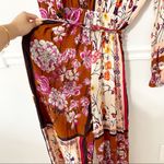 Anthropologie  x LAIA • carrie floral patchwork wide leg jumpsuit sz M Photo 9