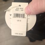 Aerie  offline high rise OG Foldover super flare black acid wash leggings  small Photo 7