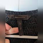 BCBG Maxazria Alpaca Blend Textured Knit Vest Women's Small Grey Photo 2