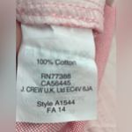 J. Crew Factory 14 Cotton Preppy Cuffed Red Shorts Pink Photo 7