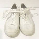 Rothy's Size 8 The Lace Up Bright White Low Top Sneakers Women's Textile FLAWED Photo 3