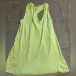 Yogalicious  Tank Top Women’s Size Small Green Racer Back Photo 4