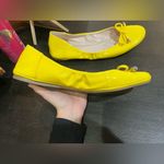 Vince Camuto Yellow Women's Ballet Flats. . Size 39 1/2 Photo 4