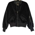 FATE by LFD Black Velour Lined Jacket Size Small Photo 1