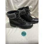 Woman’s Mia Girl Melborne Black Combat Lace up Boot Size 10 Photo 2