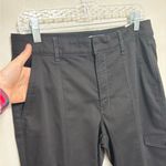 White House | Black Market NWT WHBM Outlet High Rise Utility Crop Pants in Black - Size 12 Photo 2