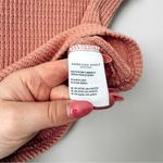 American Eagle Pink Waffle Knit Short Sleeve Baby Tee Size Small Photo 3