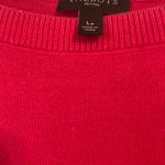 Talbots Petites LP Crab Sweater Long Sleeve Pink Photo 3