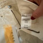 Risen White Jeans Straight leg Photo 5