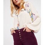 Free People  Reagan Raw Jean Cord in Eggplant Photo 3