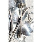 Vintage Taxco 925 Sterling Silver Grape Leaf Brooch Photo 3