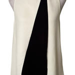 Reiss  white & black sleeveless top size 4 NWT Photo 0
