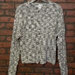 Bash Chunky Knit Oversized Sweater M Gray Size M Photo 0