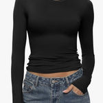 Enerful long sleeve shirt Black Photo 0