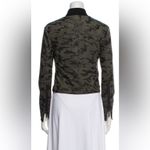 Lysse  NY Green Camo Moto Jacket Faux Suede Medium EUC‎ Photo 2