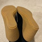 Franco Sarto NWOT Ulayna Suede Faux Shearling Wedge Booties Women’s 7.5 Black Photo 9