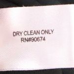 Boston Proper Black Ruched Midi Bodycon Dress LBD NYE Timeless Cowl Neck Size 4 Photo 9