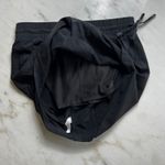 Athleta  Skort Black Medium Athletic Skirt with Shorts Pockets Drawstring Womens Photo 6