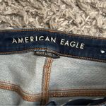 American Eagle outfitters dark wash distressed super skinny jeans size 6 Photo 2