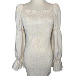 SNDYS Courtney Smocked Midi Dress Size 6 Photo 3