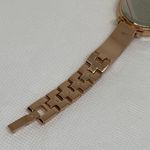 Ellen Tracy  women watch rose gold tone 30mm rhinestones quartz size 7.5” running Photo 7