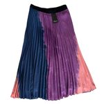 Rails Women’s Delphine Dusk Ombre High Elastic Waist Pleated Midi Skirt Size M Photo 1