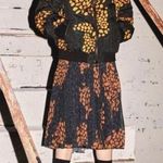 MARCELL VON BERLIN print puffer jacket size 6 BNWT Ski winter core school travel Green Photo 0