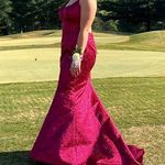 Hot Pink Prom Dress! Size 14, only worn once! Photo 0