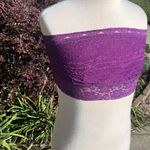 Free People Intimately  Romantic Purple Lace Bralette Bandeau Photo 2