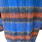 Free People Plaid Long & Lean Overcoat, Sz L Photo 11