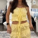 FashioNova Yellow Two Piece Set Photo 2