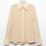 Mango  CROCHET SHIRT Photo 0