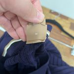 Hugo Boss  Womens Skirt Medium $229 NWT Dark Purple Pleated Knit Stretch Designer Photo 4