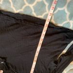 Urban Outfitters  Long Sleeve Crop Top Black Photo 3