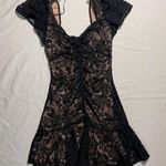 ASTR  Black Lace Mini Dress Revolve Photo 0