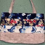 Vintage Quilted butterfly tote bag purse Photo 4