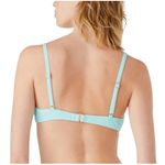 Kate Spade New York Scalloped Underwire Bikini Top Size Large NWT Aqua Blue Photo 1