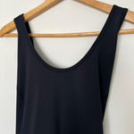 Athleta Black Crossover Runsie Romper Photo 4
