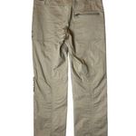 I am gia Pants Women XS Tan Straight Leg Cinched Buckle Waist Jetta Cargo Photo 3