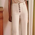 Sézane NWT Sezane Chuck Trousers in ecru Photo 0