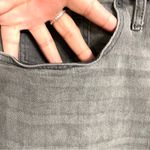 Madewell Womens Shorts Denim Jean Gray High Rise Stretch Cut Hem Size 20 Photo 4