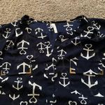 Live 4 Truth navy blue anchor blouse Photo 0