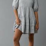 American Eagle  Medium Baby Doll Mini Dress NWT Photo 0
