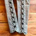 Frederick's of Hollywood VINTAGE Frederick’s of Hollywood Lace-Up Acid Wash Jeans - Junior Size S Photo 2